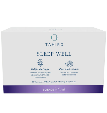 Tahiro organic natural sleep well supplement 