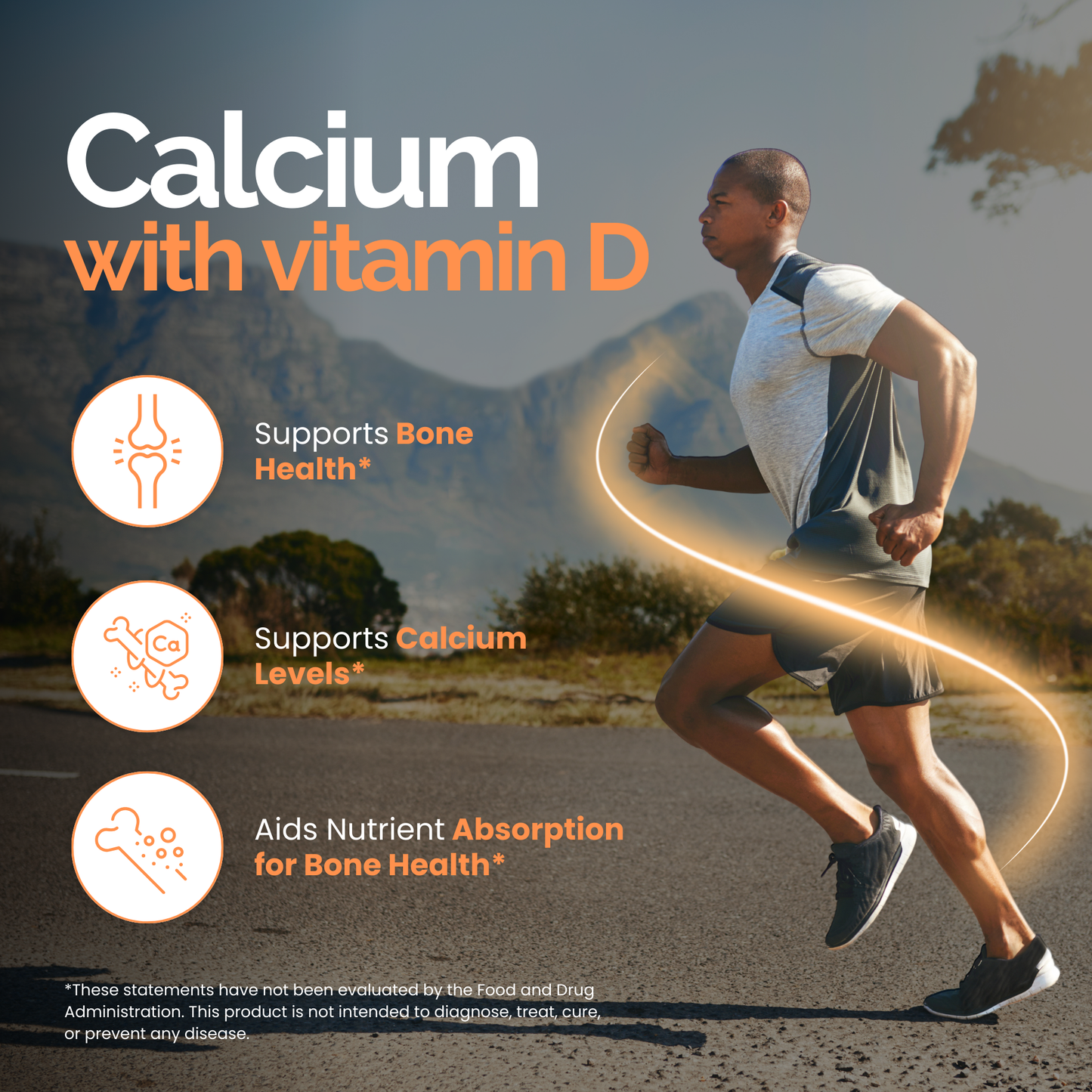 Halal Calcium + Vitamin D3 Tablets