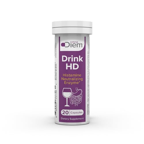 Drink HD D - Diamine Oxidase (DAO), 20 Capsules