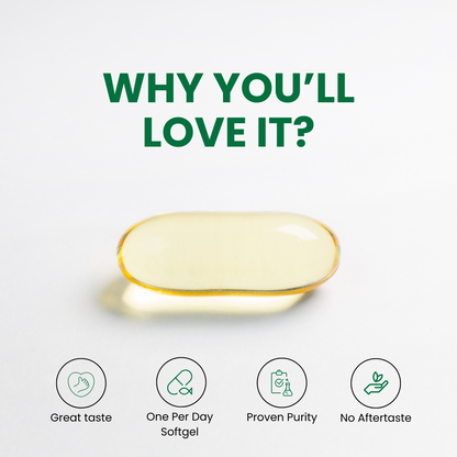 Halal Fish Oil Omega-3 (Halal Gelatin) Softgels