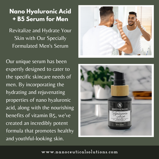 Hyaluronic Acid 2% + B5 Serum for Men