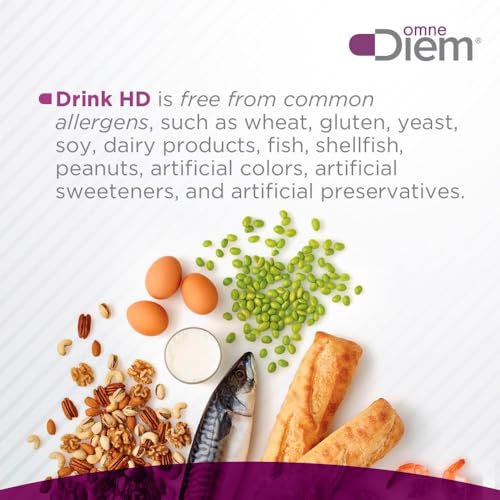 Omne Diem DrinkHD 20 Count 3 Pack - Diamine Oxidase - DAO Enzyme in a convienant Carry Package.