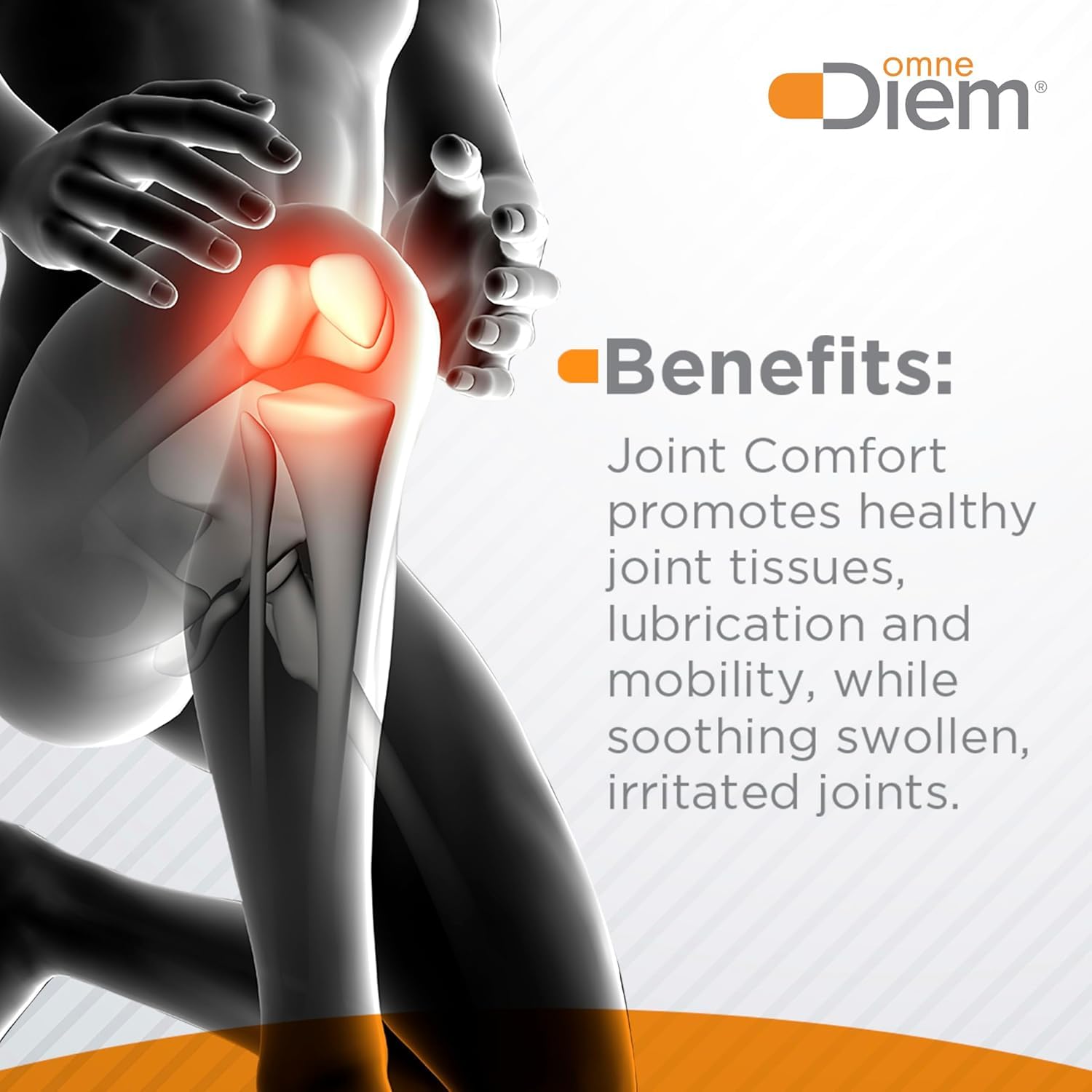 Omne Diem Joint Comfort with ZOARA, 60 Capsules – Comprehensive Joint Care & Comfort - 3 Pack