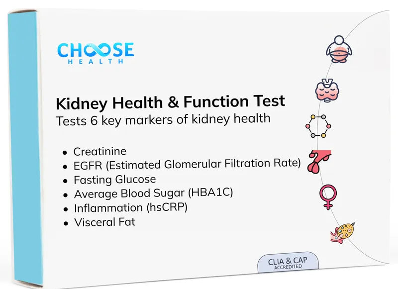 6-in-1 Kidney Health & Function Test