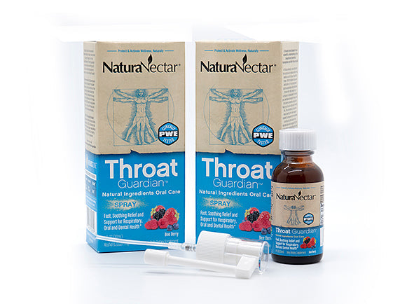 Throat Guardian Spray, BeeBerry Flavor, 30 mL | Pack of 2