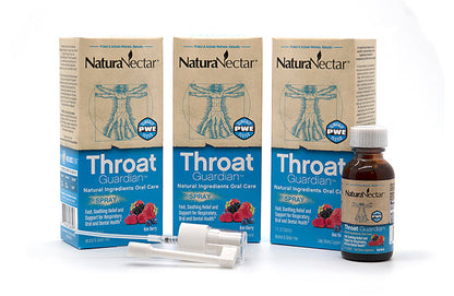 Throat Guardian Spray, BeeBerry Flavor, 30 mL | Pack of 3