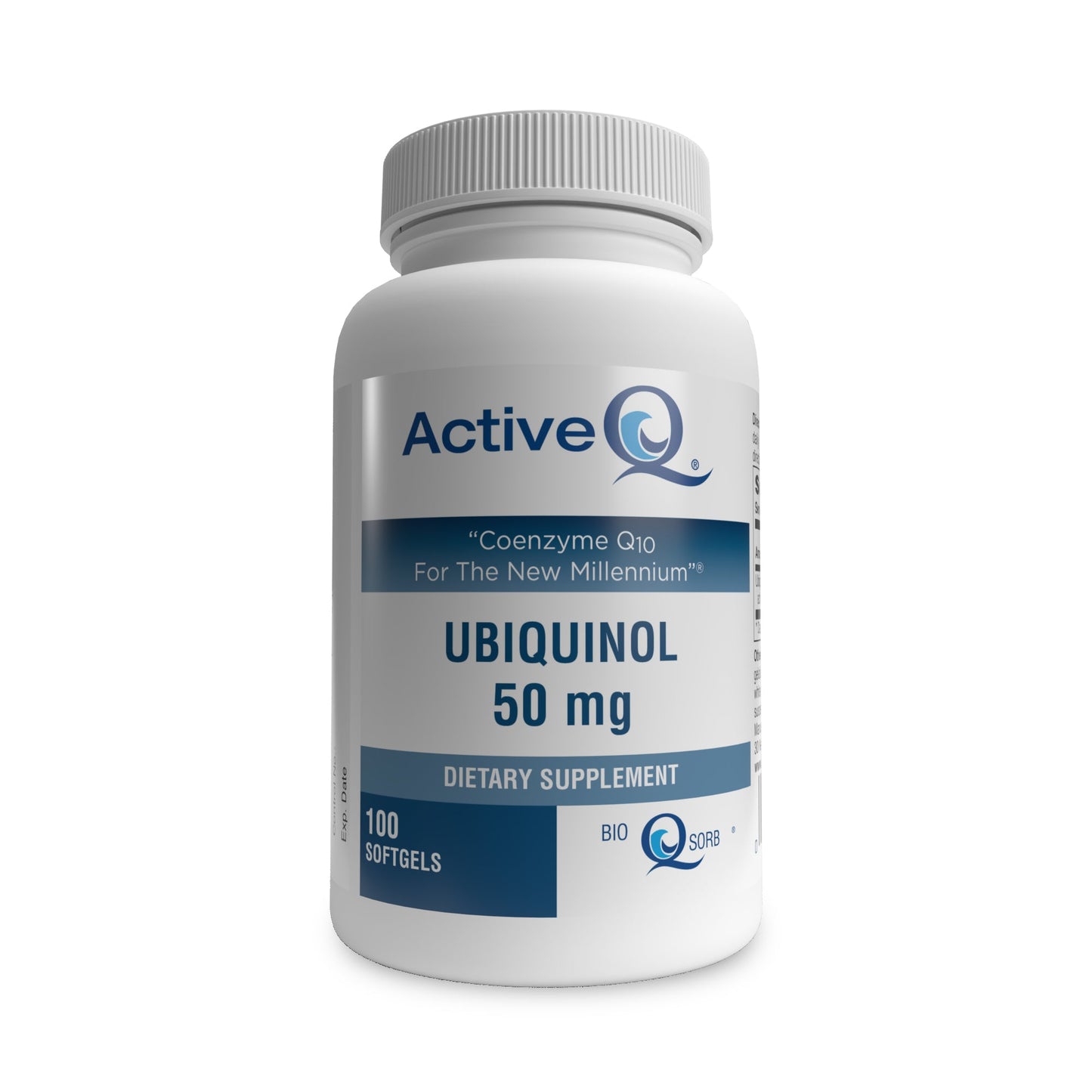 Active-Q® Ubiquinol 50 mg featuring Kaneka Ubiquinol CoQ10 (Soy-Free) (100 Softgels)