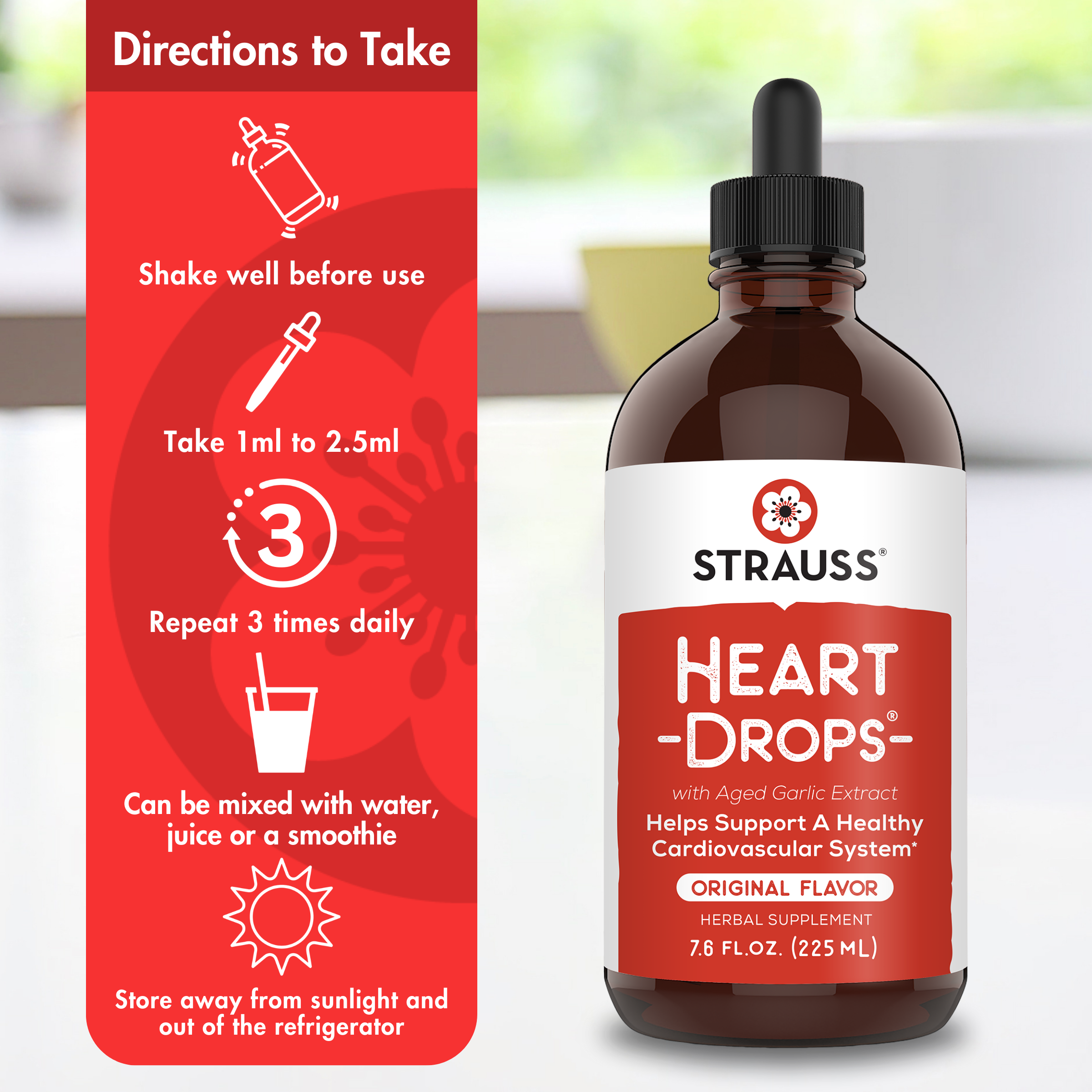 Strauss Heartdrops® - Herbal Heart Supplements