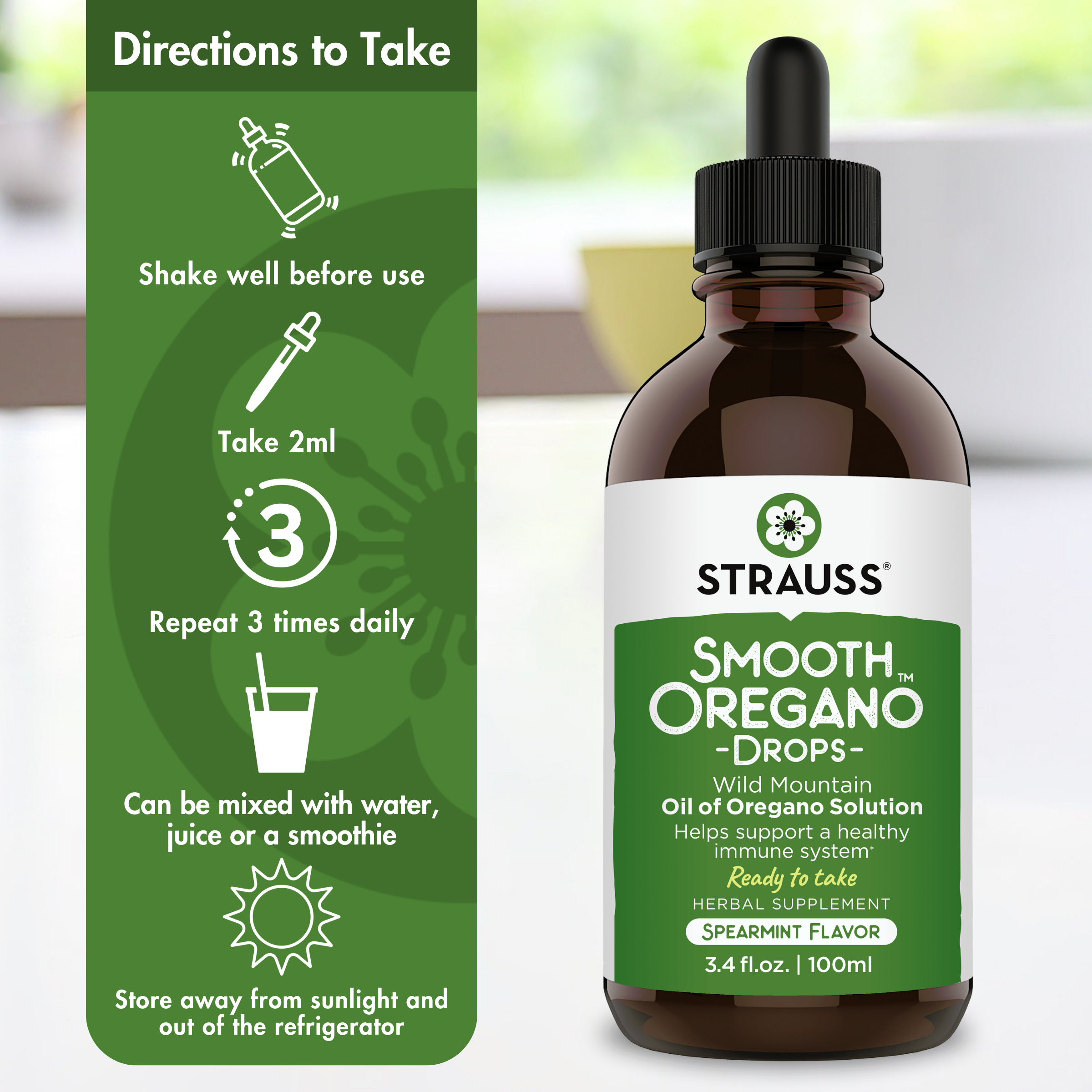 Smooth Oregano™ Drops - Oregano Oil