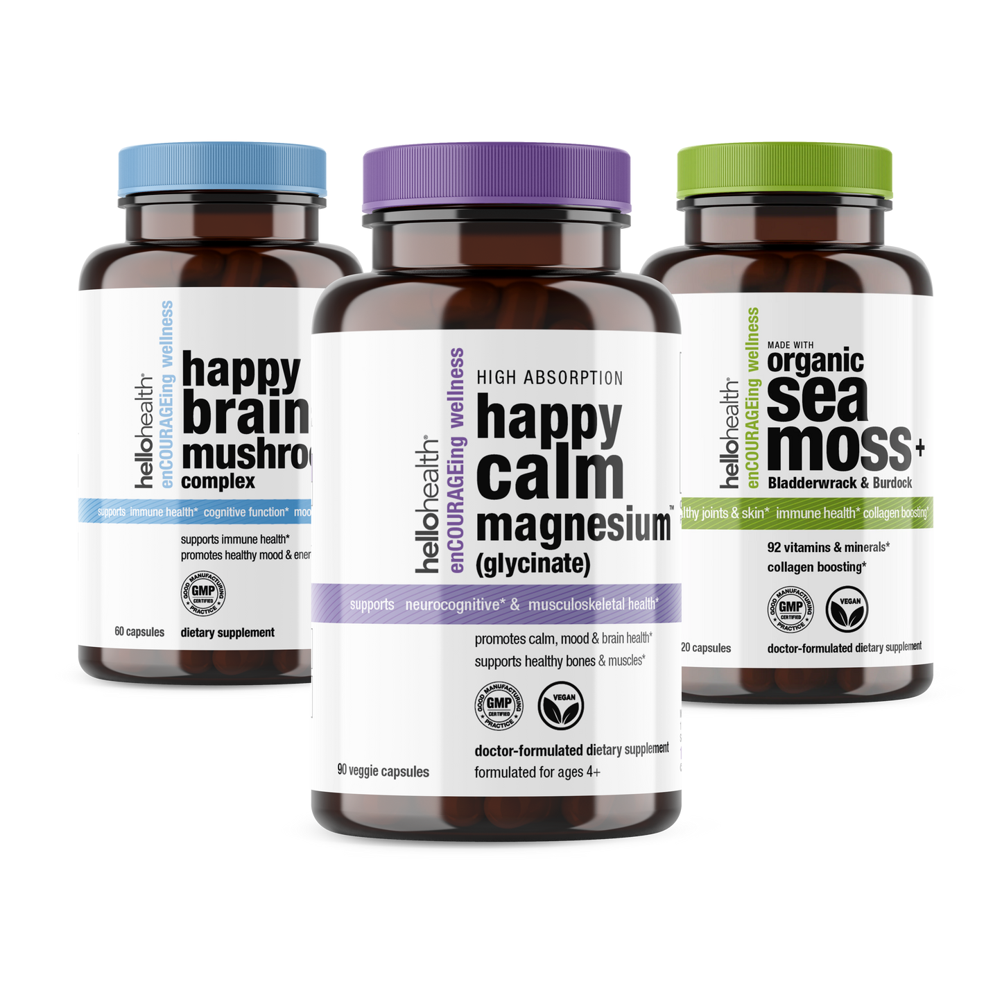 Best Seller Brain, Energy and Sleep Capsule Bundle