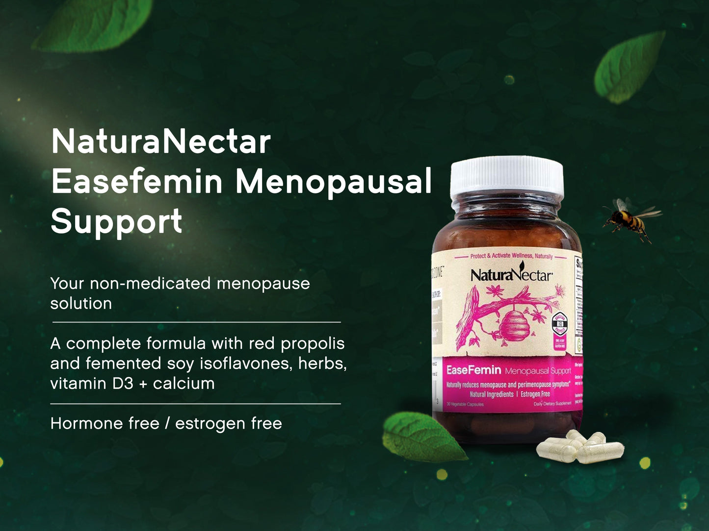 EaseFemin Menopausal Support, 30 Capsules