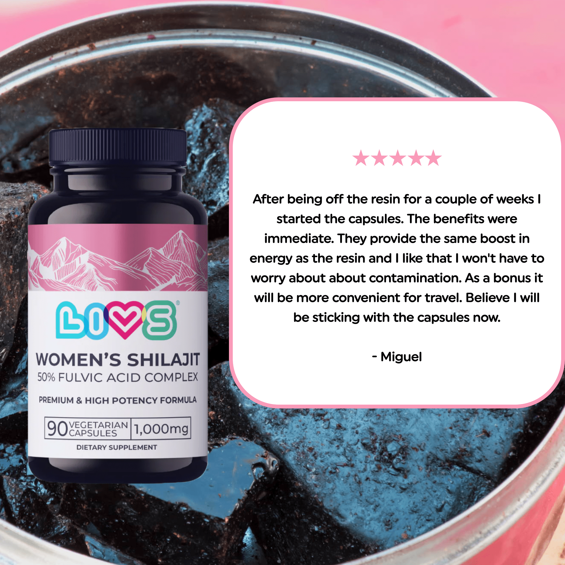 Women's Shilajit - LIVS Gummies