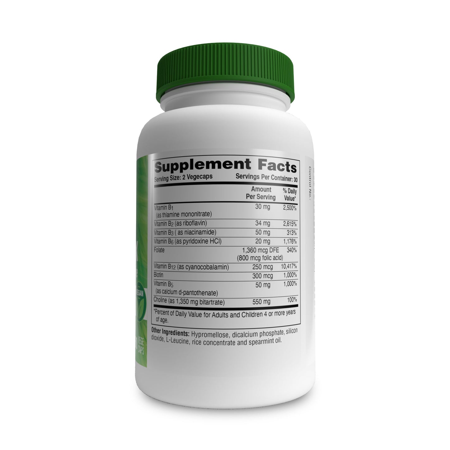 Advanced B-Complex Plus Choline - 60 Vegecaps