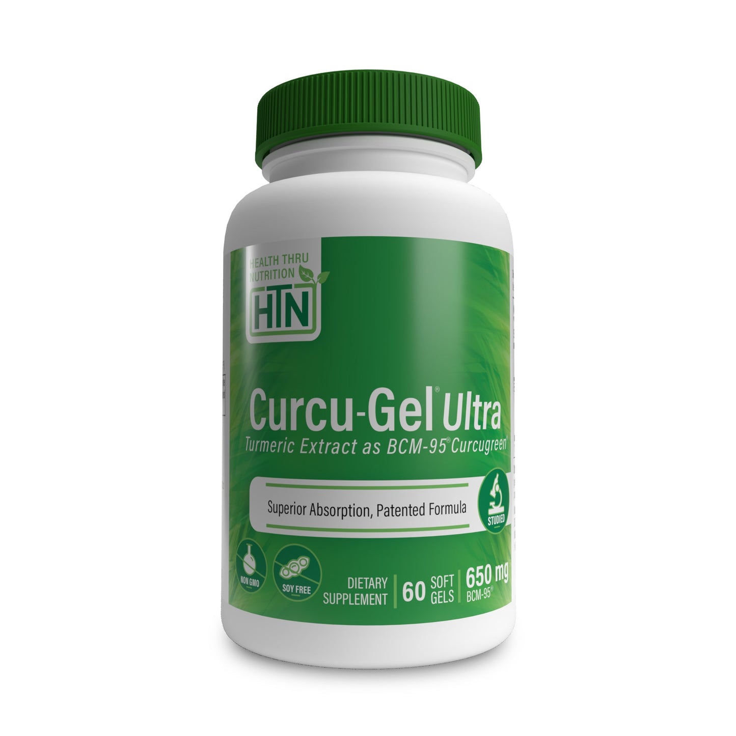 Curcu-Gel® 650mg BCM-95® Curcumin (NON-GMO)