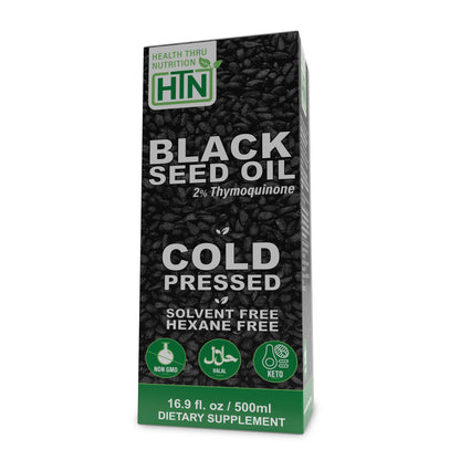 Black Seed Oil 16.9 Fl. Oz. Bottle (500ml) 100% Pure Cold-Pressed