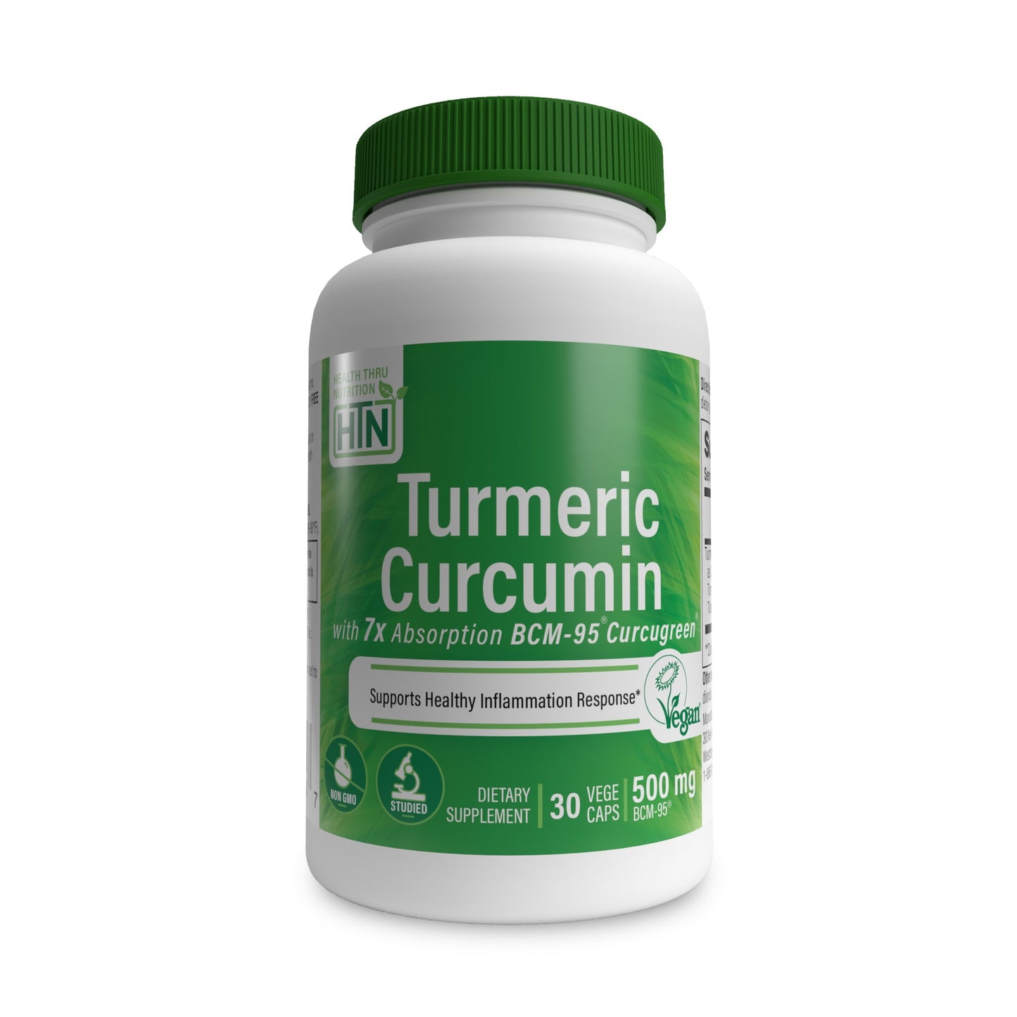 Turmeric Curcumin Complex as BCM-95® Curcugreen® (500mg)