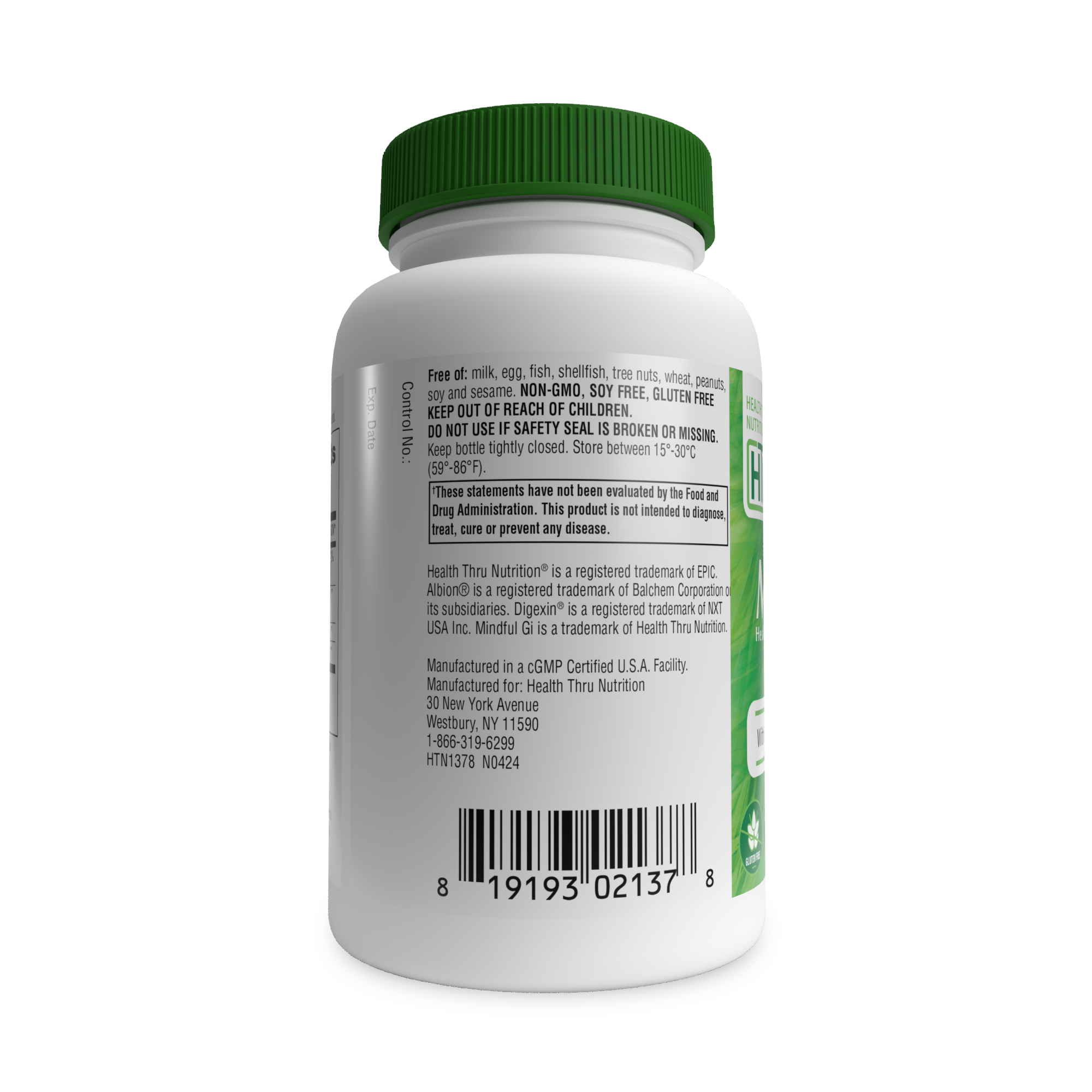 MiNDFUL Gi™ - Healthy Mind & Gut Complex - 60 VegeCaps