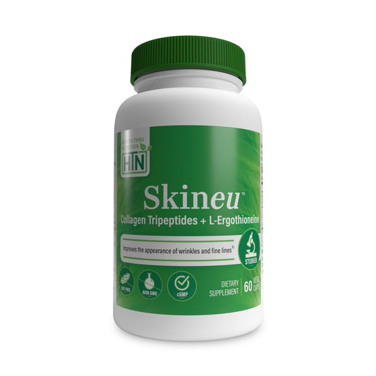 Skineu™ Collagen Tripeptides + EGT L-Ergothioneine 60 Vegecaps