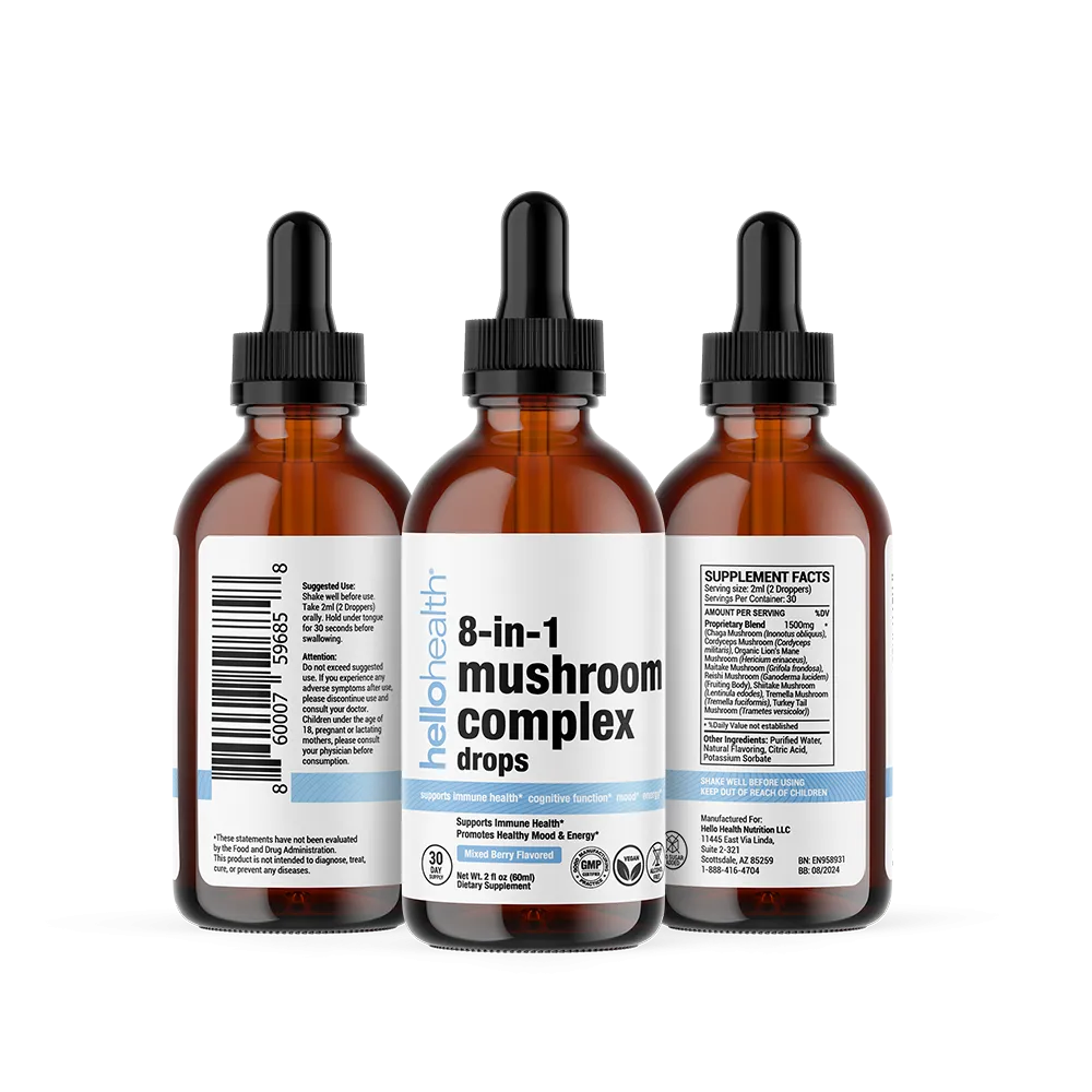 8-in-1 Mushroom Complex drops