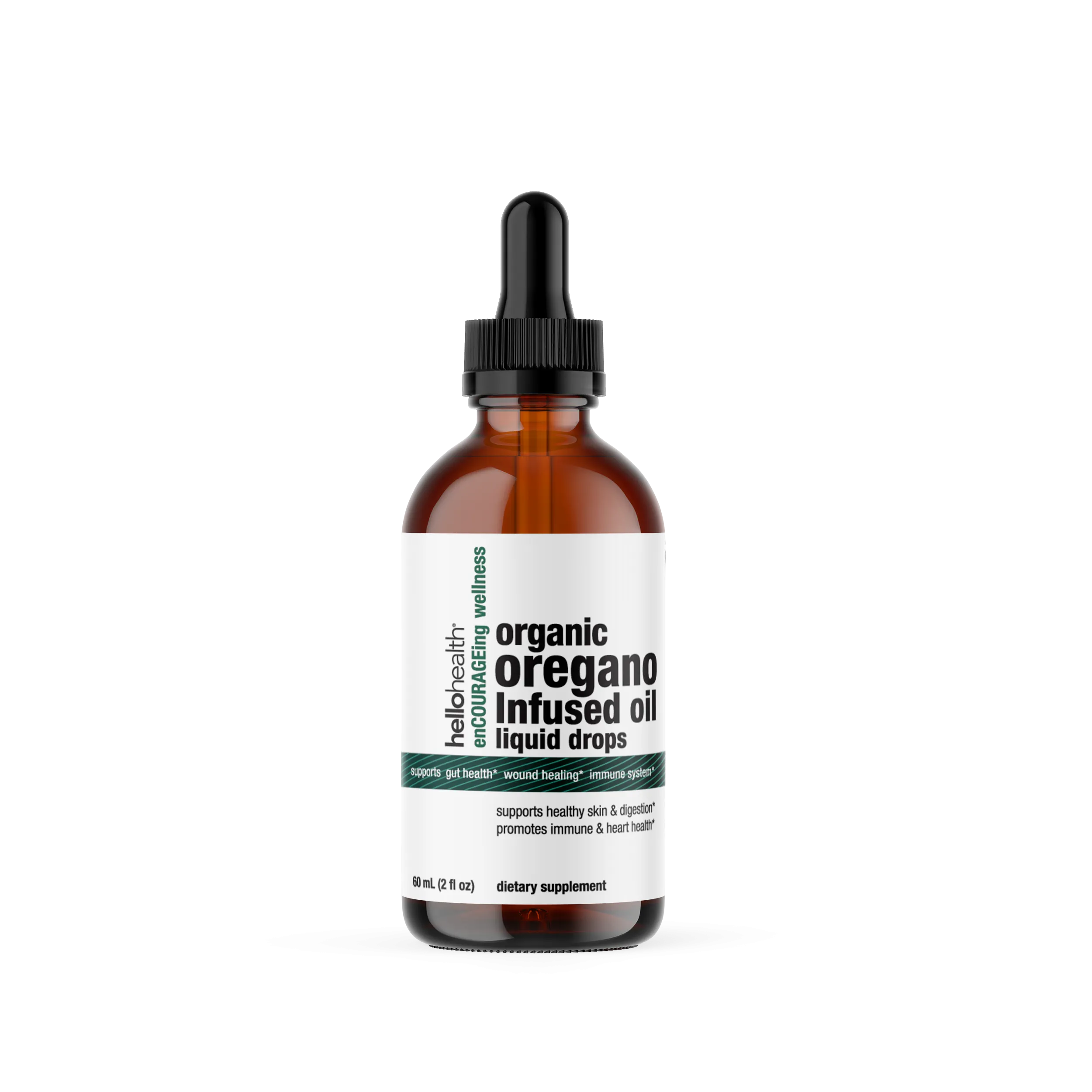 Organic Oregano Infused Oil Liquid Drops