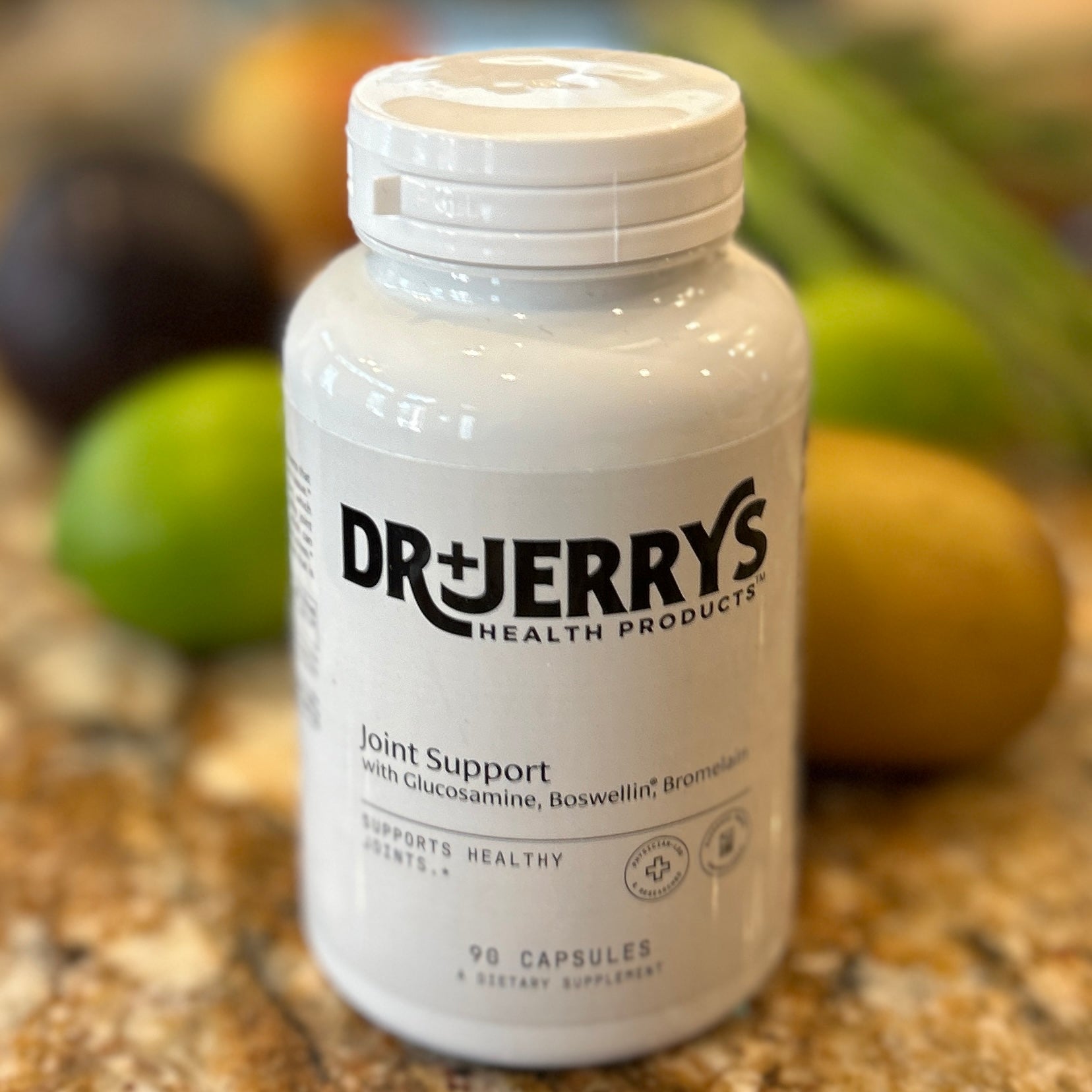 Dr. Jerry’s Joint Support Capsules - Glucosamine + Boswellia & Bromelain - Joint Function & Flexibility Support - Physician-Formulated - HSA/FSA Eligible