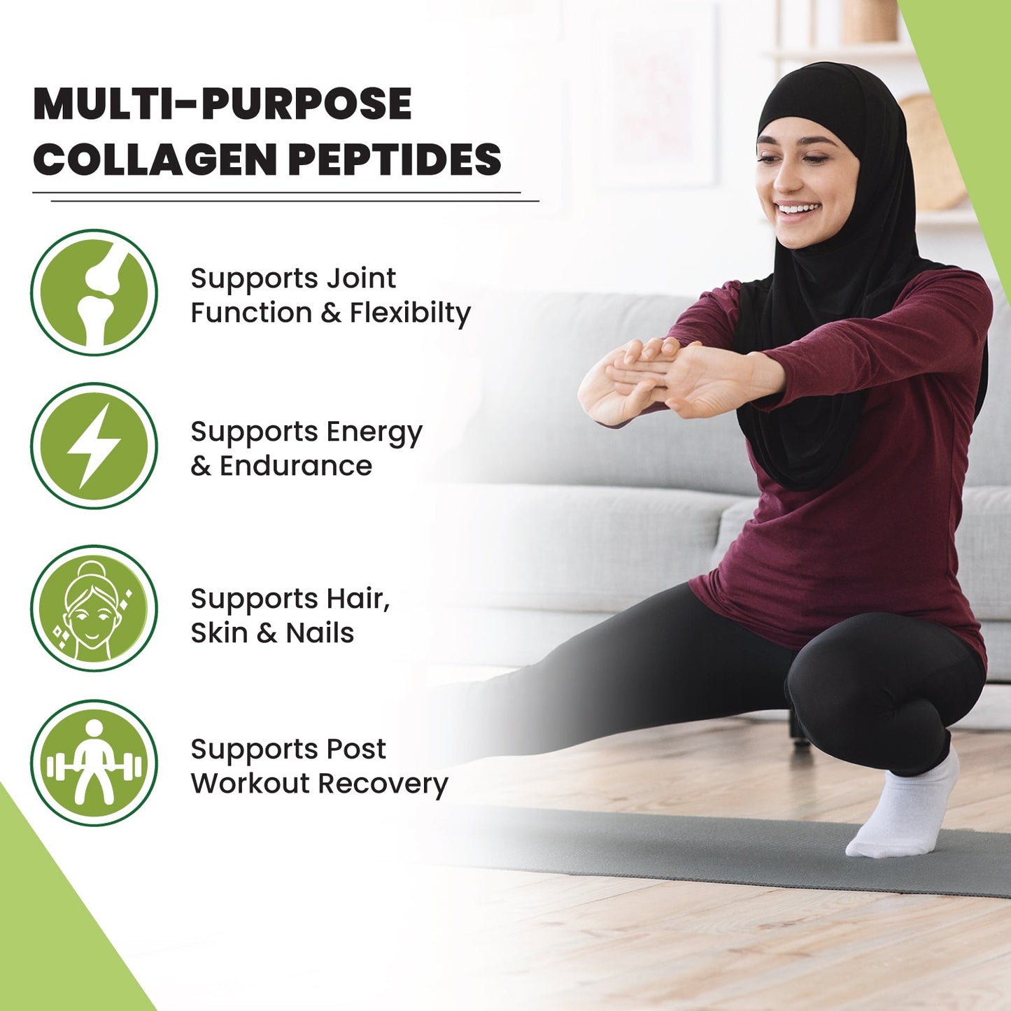 Halal Collagen Peptides Powder (3Pack)