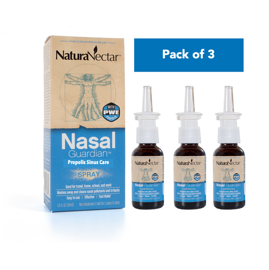 Nasal Guardian, Propolis Spray, 30 mL (1 Fl Oz) | Pack of 3