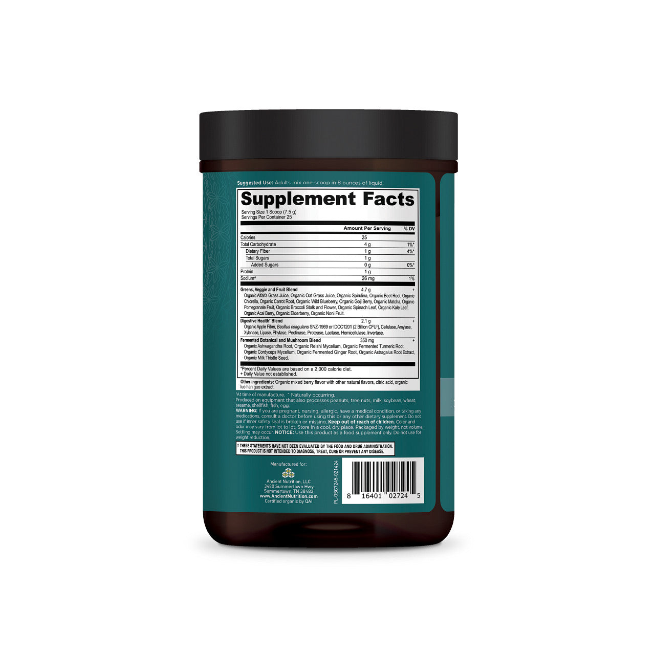 Ancient Nutrition - Supergreens