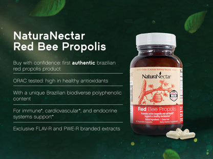 Red Bee Propolis, NSF Contents Certified, 60 Capsules