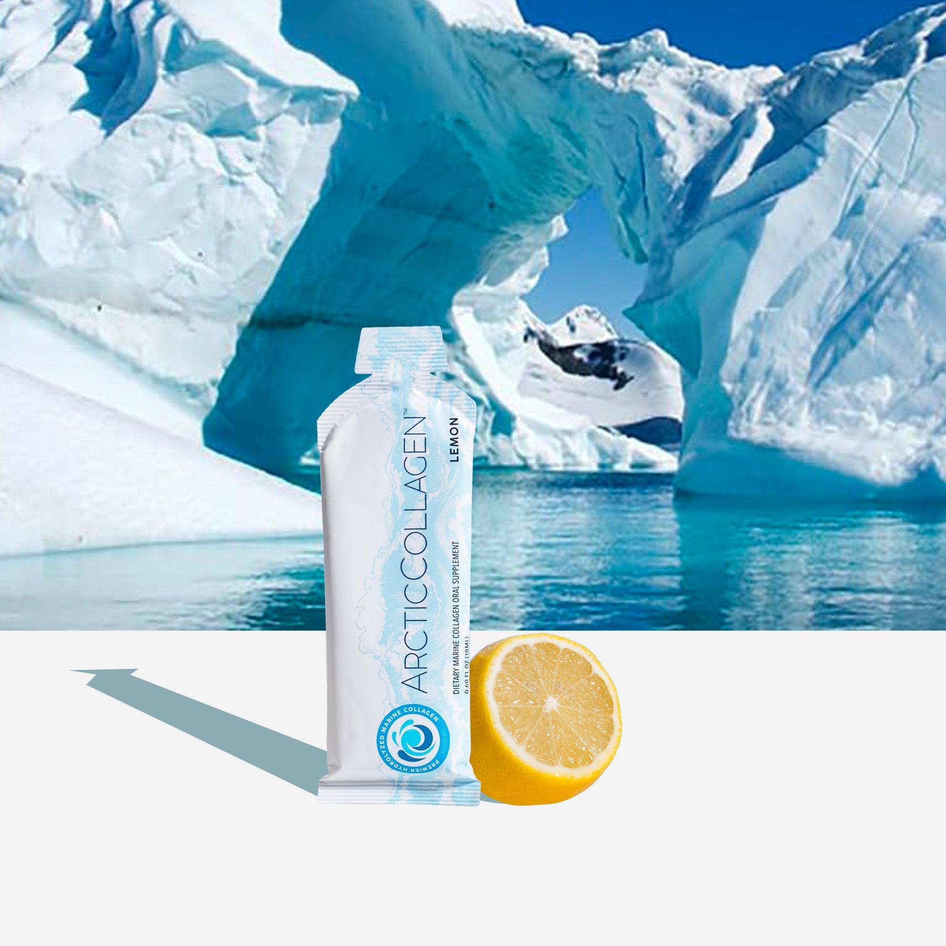 Lemon Marine Collagen Oral Supplement Sachet