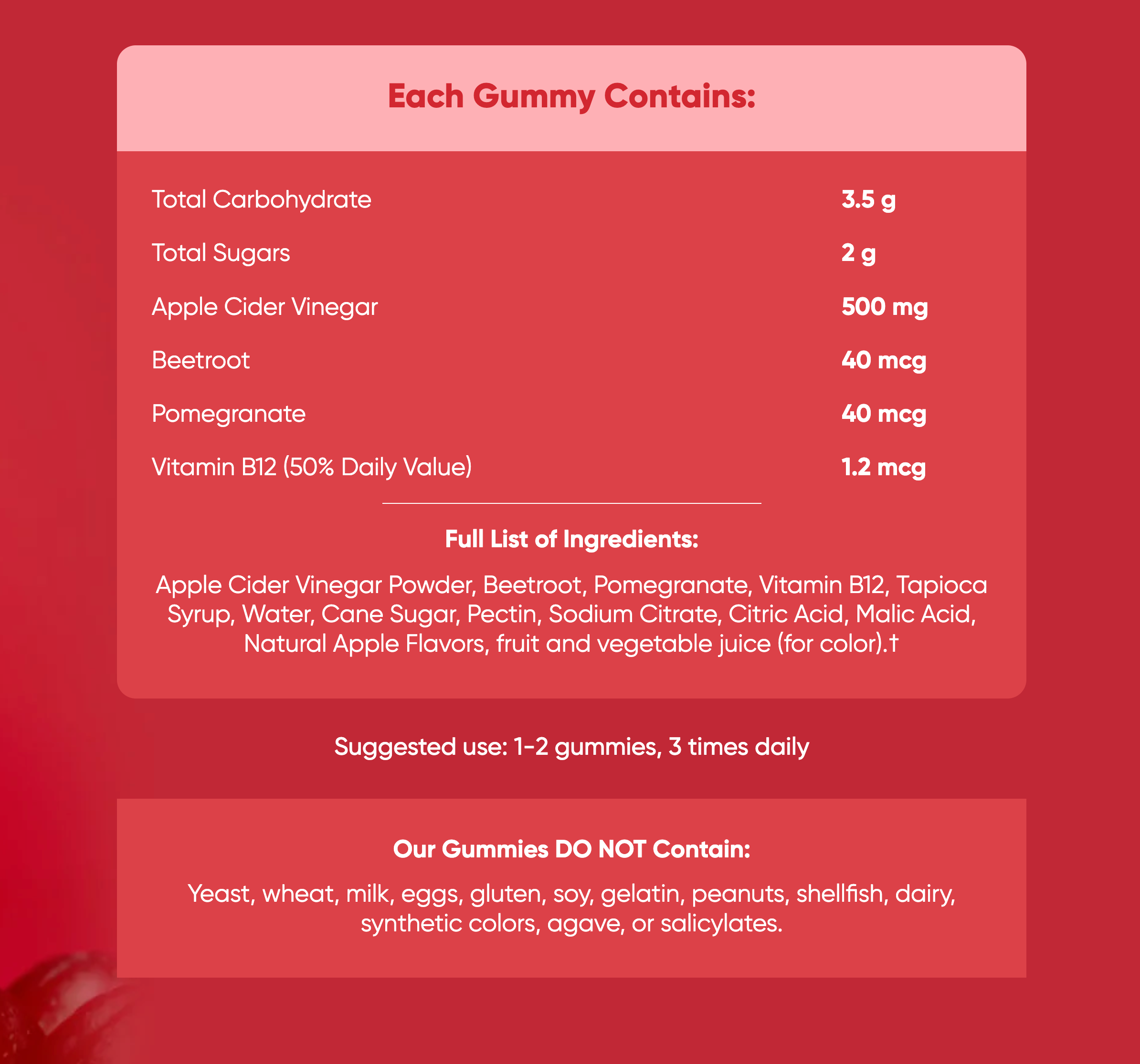 1 Bottle of Goli Nutrition Apple Cider Vinegar Gummies - America's Number One ACV Vitamin Brand - 60 Count