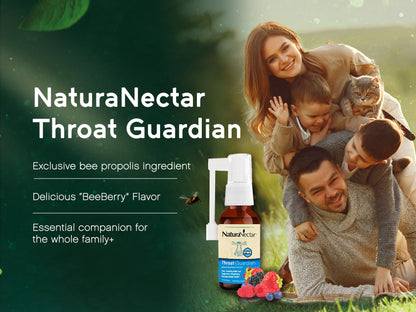 Throat Guardian Spray, BeeBerry Flavor, 30 mL