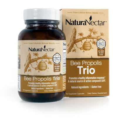 Bee Propolis Trio, NSF Contents Certified, 60 Capusles