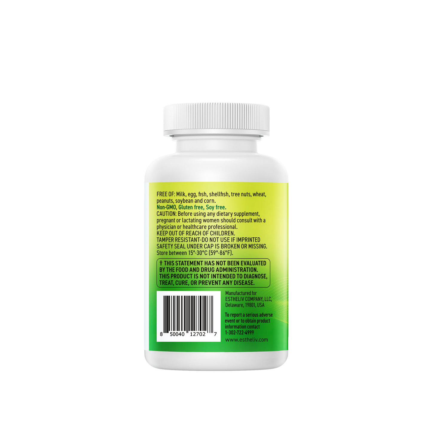 ESTHELIV® VITAMIN D3 2000IU 120 Mini Softgels