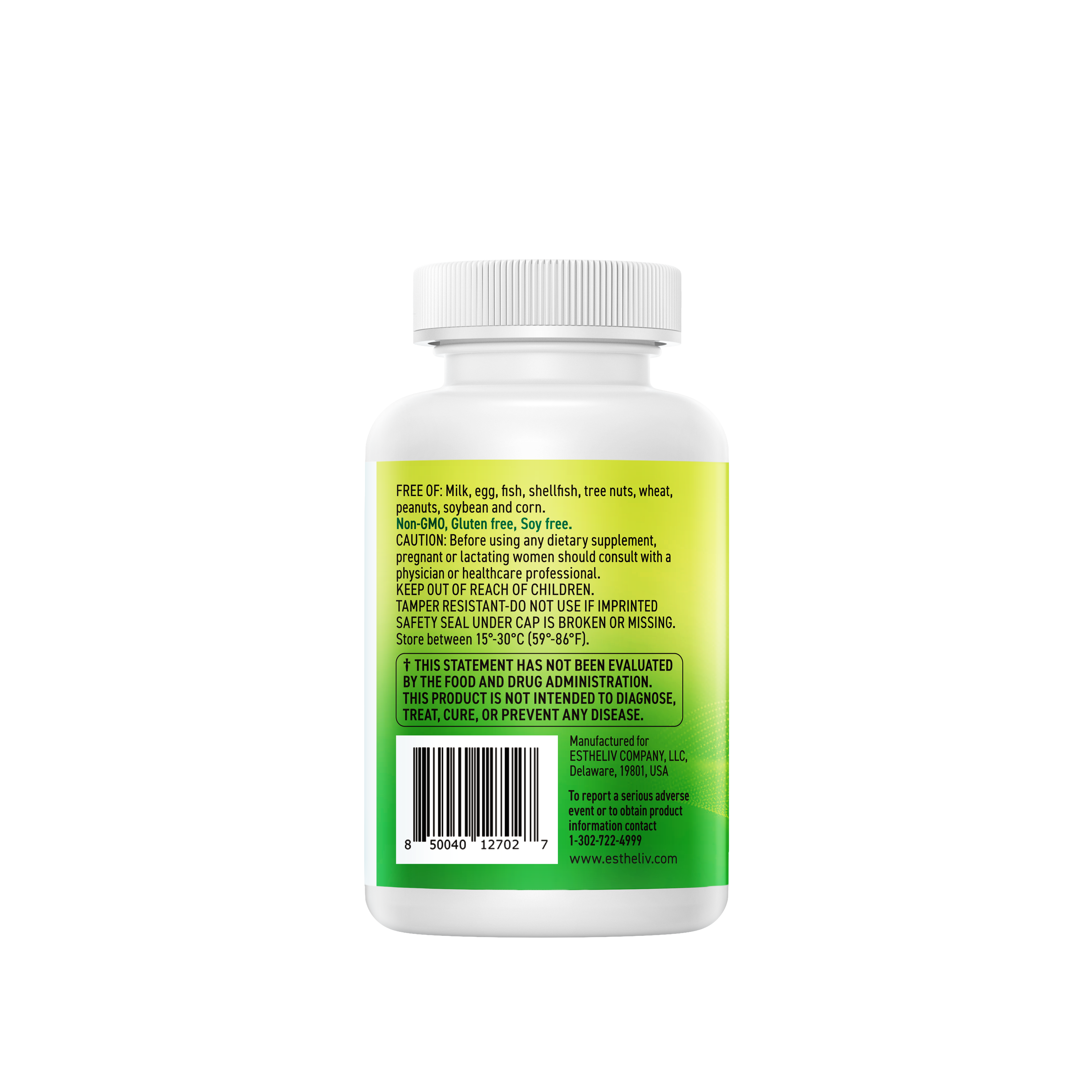 ESTHELIV® VITAMIN D3 2000IU 120 Mini Softgels