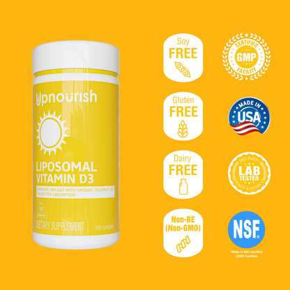 Liposomal Vitamin D3 5000 IU Softgels