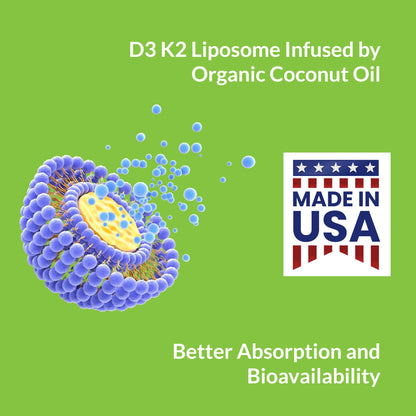 Liposomal D3 10,000IU K2 200mcg