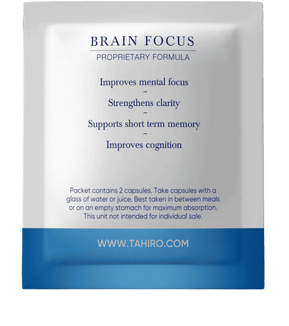 tahiro brain focus benefits 